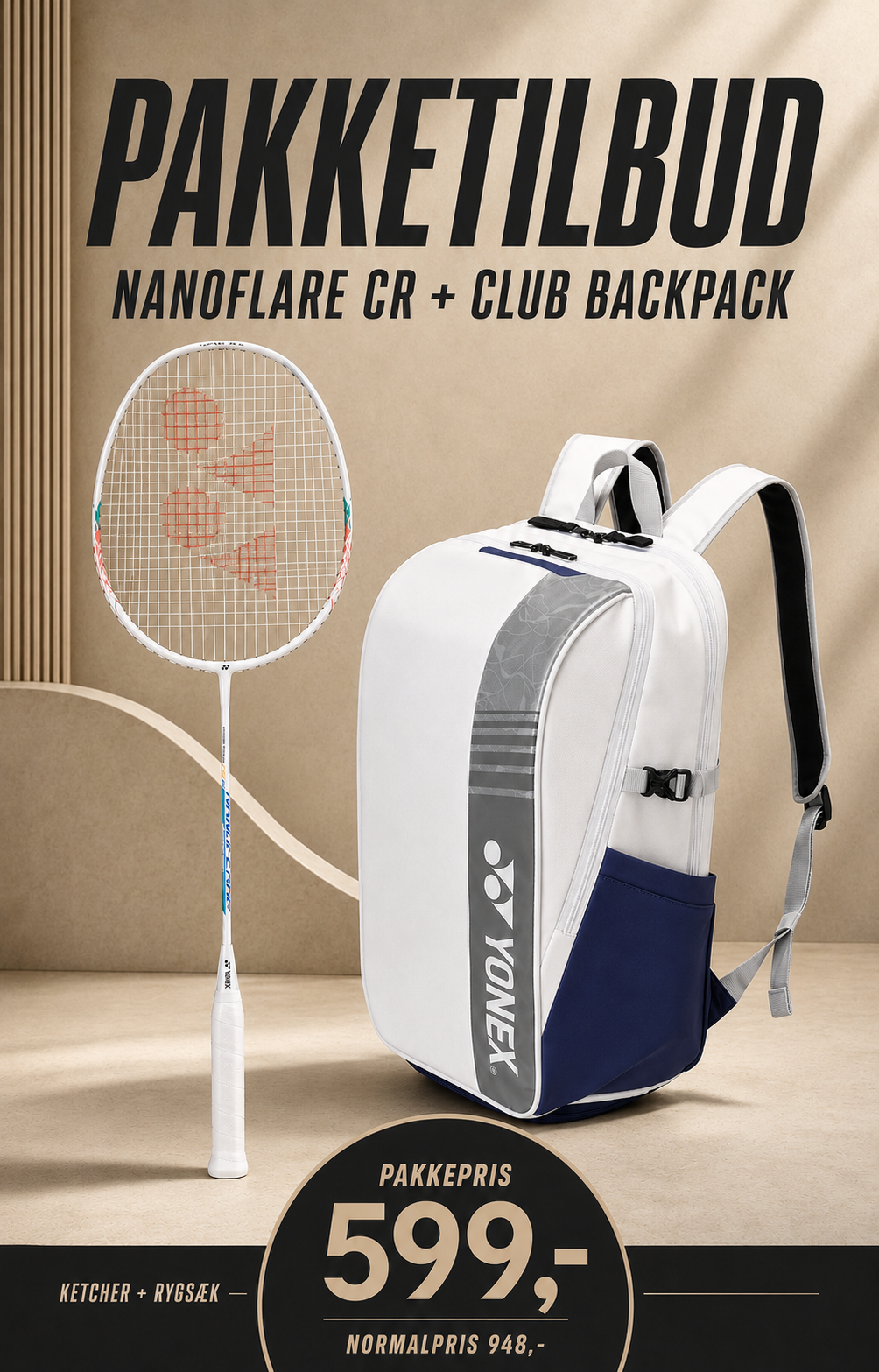 NANOFLARE CR + CLUB BACKPACK