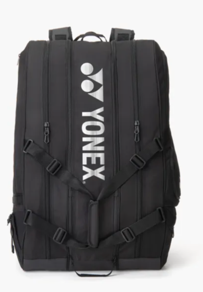 GEARLOGIC RACQUET BAG 12 PCS BLACK