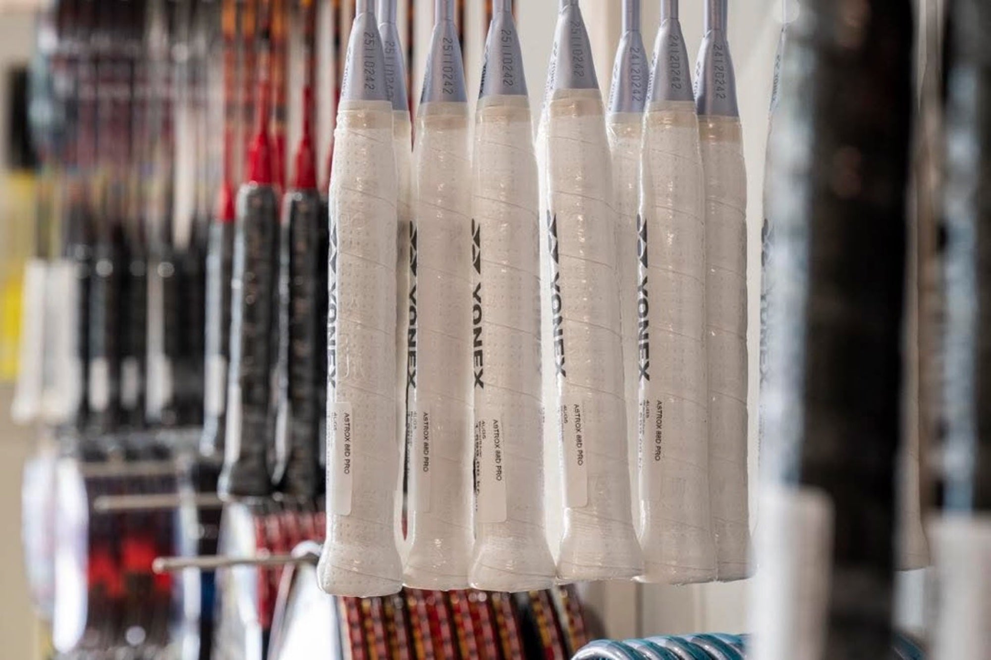 Yonex grips macro — kvalitet og detalje