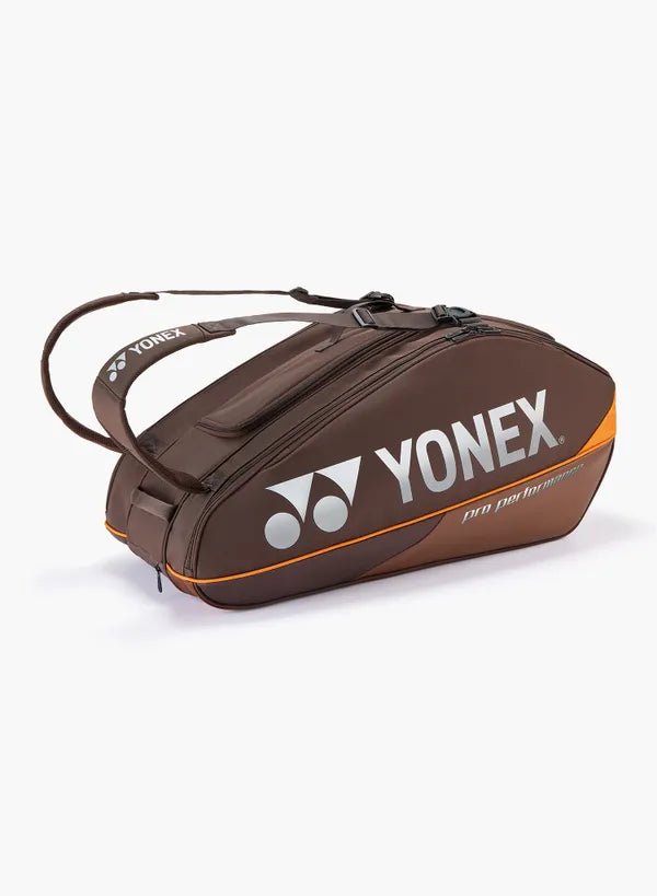 PRO RACKET BAG 9 PCS ESPRESSO BROWN