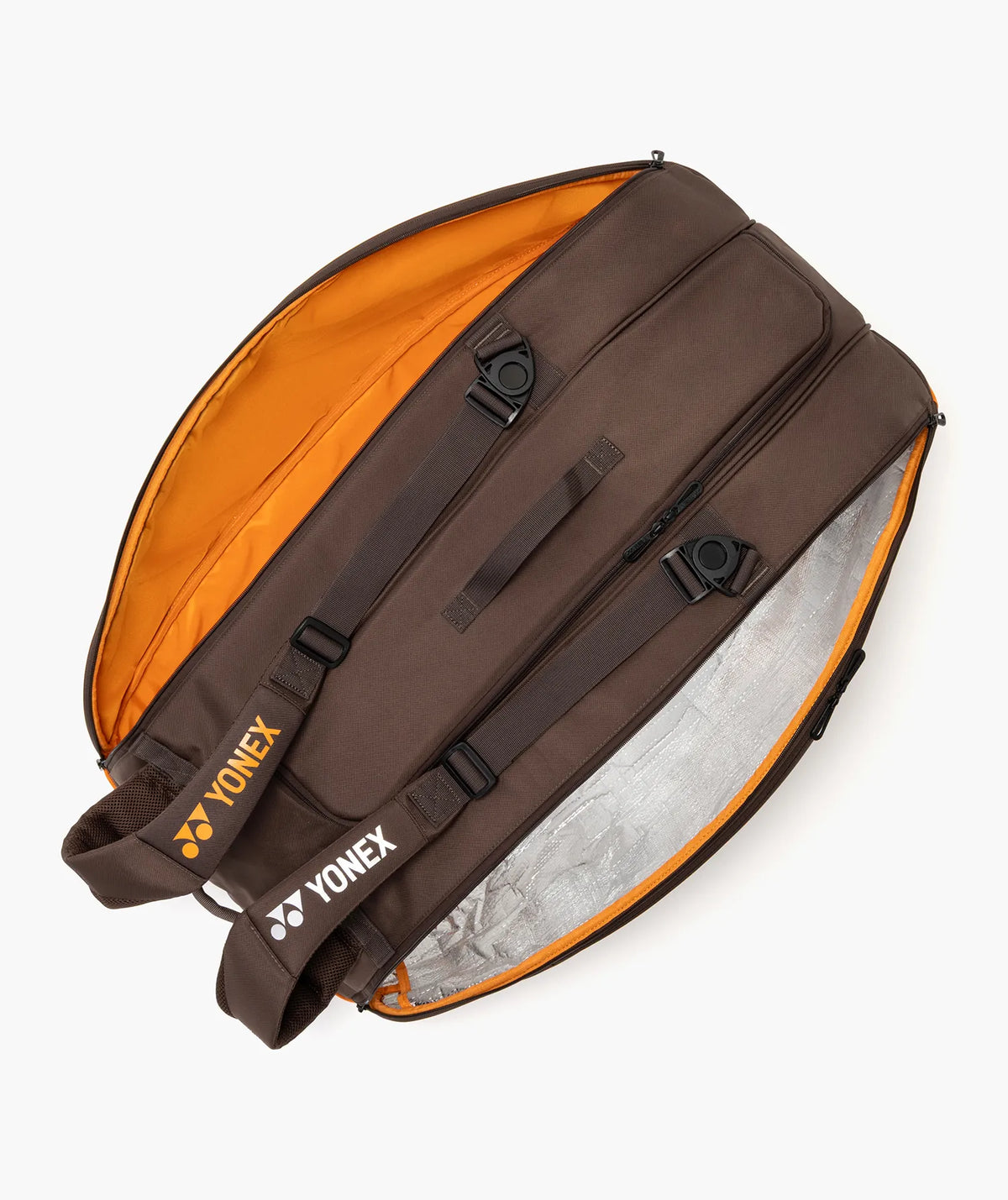 PRO RACKET BAG 9 PCS ESPRESSO BROWN