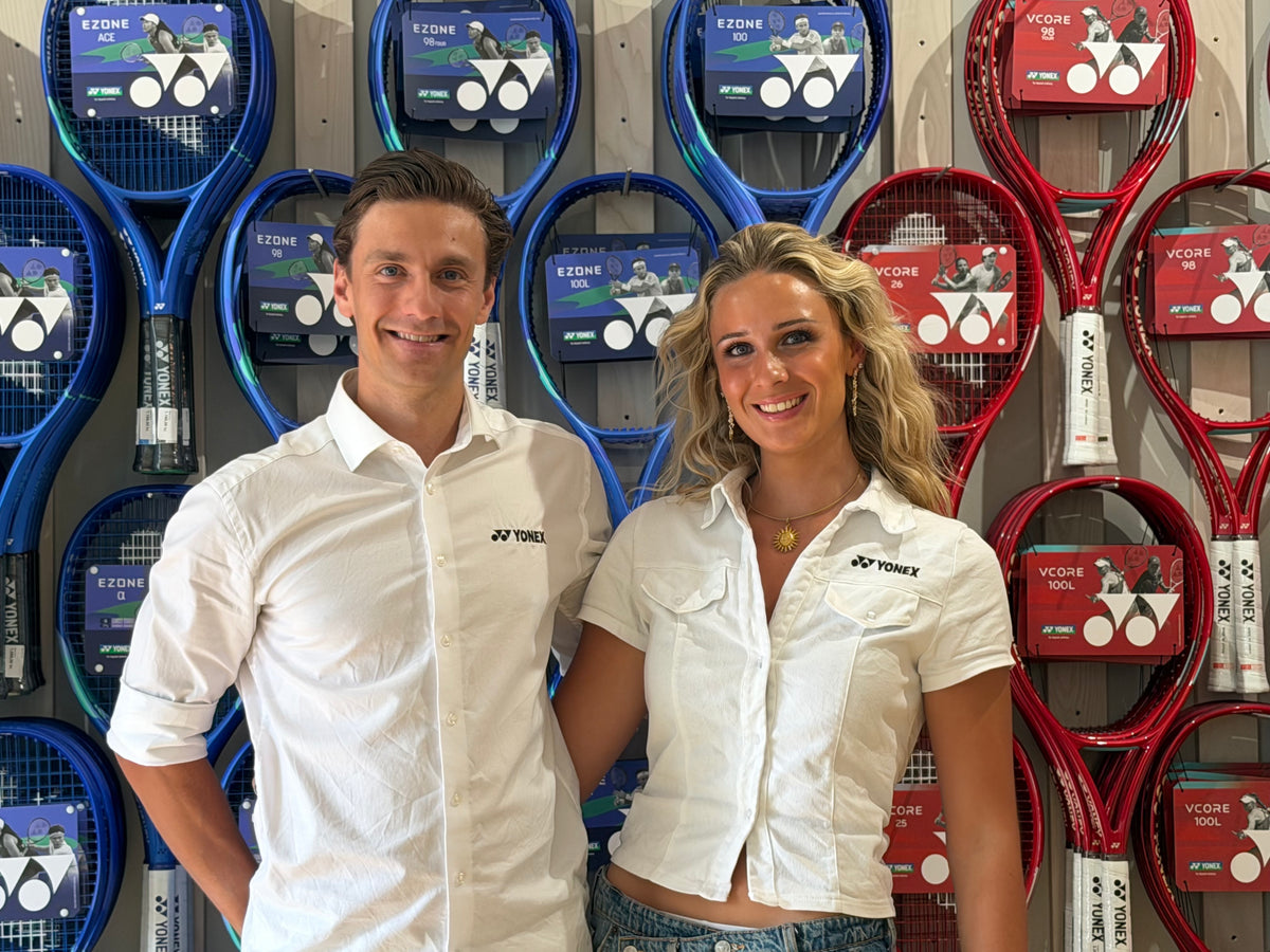 Mikkel og Malou — Yonex Store Copenhagen
